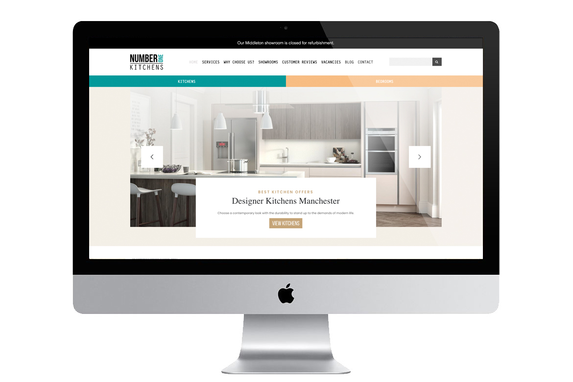 Kitchen responsive web design